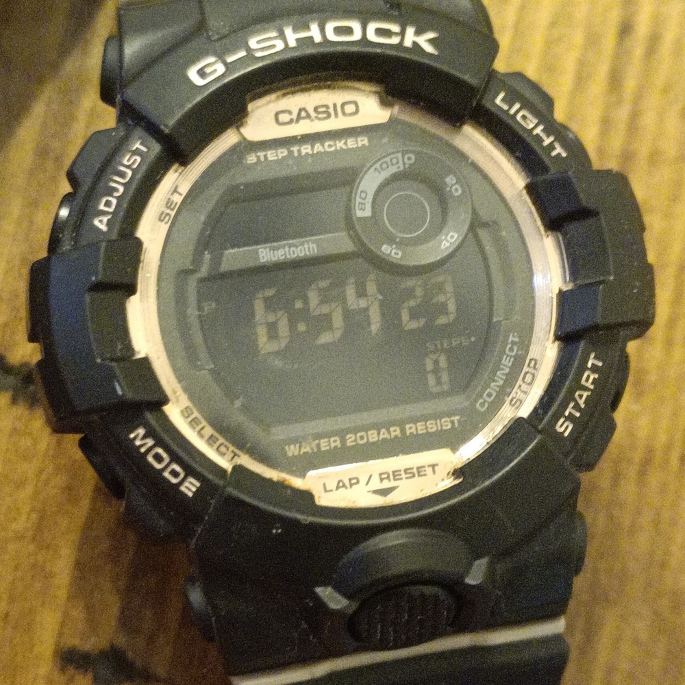 Casio G-Shock GMD-B800 Digital Watch Bluetooth Step Tracker Black Rose Gold FC